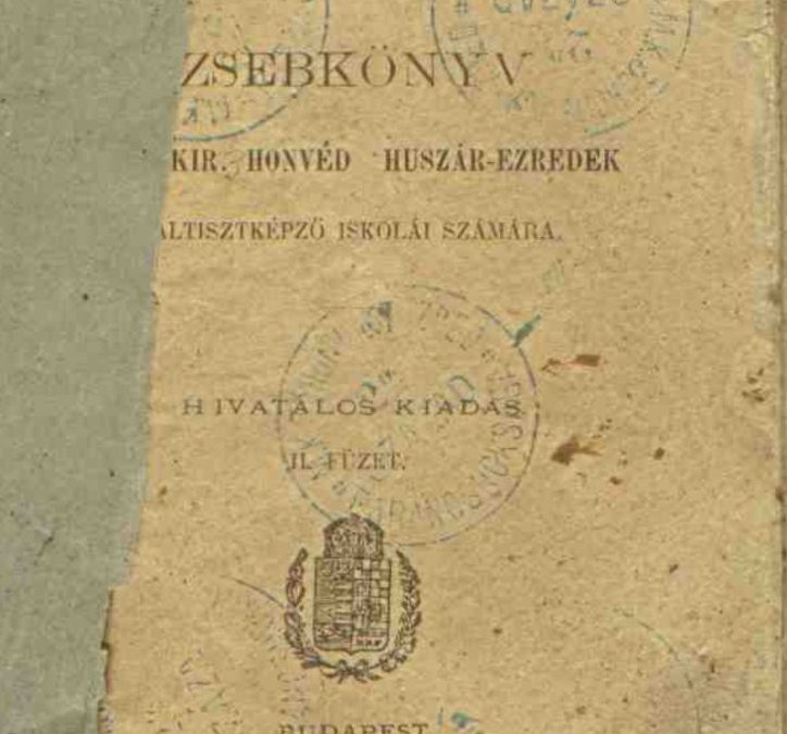 Huszár zsebkönyv, 1888